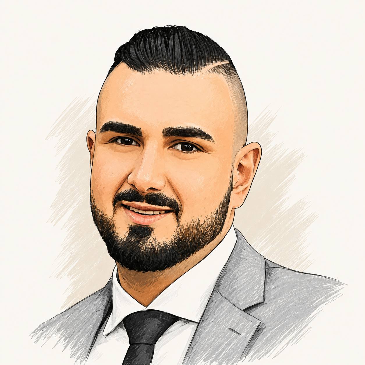 Portrait of Tony Shakbazyan, founder of SBZ Tax